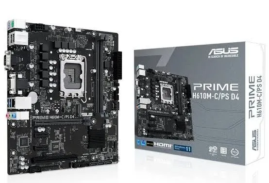 مادربرد ایسوس مدل Prime H610M-C/PS D4 DDR4