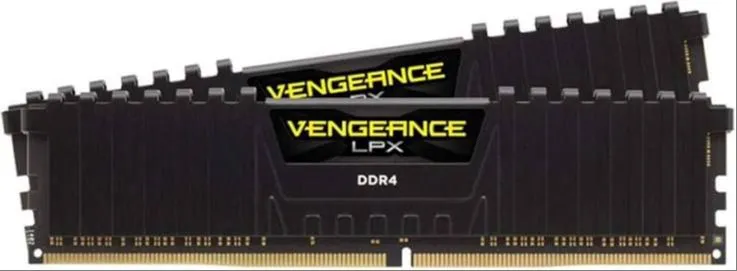 رم دسکتاپ کورسیر corsair vengeance lpx dual 16gb cl18